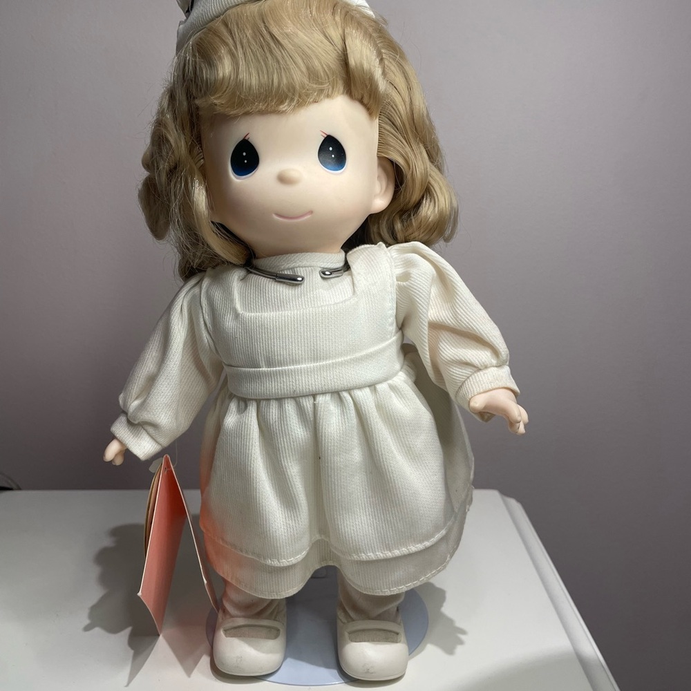 Precious Moments Nurse Doll with Stand